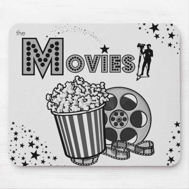 Tapis De Souris *The Movies* Lite Grey Mousepad (Devant)