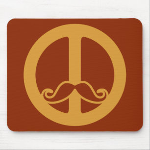 Tapis De Souris The Peace Stache custom mousepad