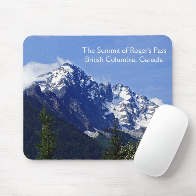 Tapis De Souris The Summit of Roger's Pass Mousepad (Avec souris)