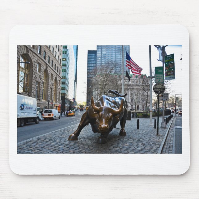 Tapis De Souris The Wall St Bull (Devant)