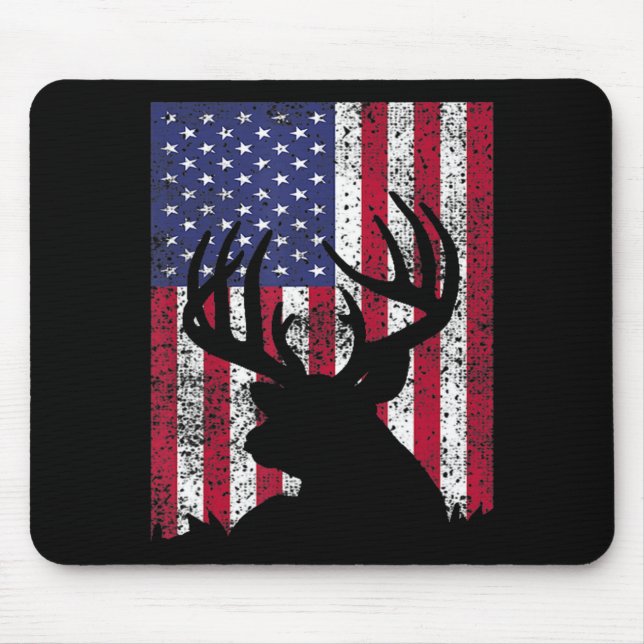 Tapis De Souris The Whitetail Hunter American Fla (Devant)