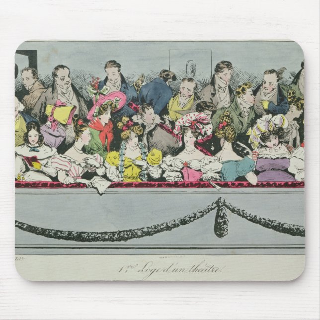 Tapis De Souris Théâtre de d'un de Loge de première (Devant)