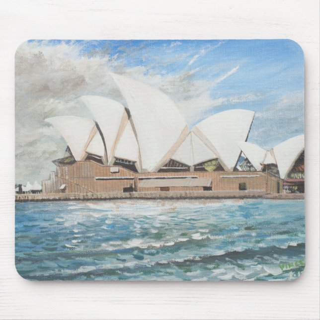 Tapis De Souris Théatre de l'opéra de Sydney (Devant)