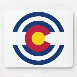 Tapis De Souris Thème 00 de drapeau du Colorado