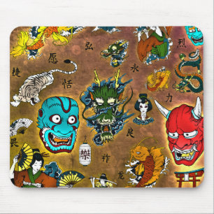 Tapis De Souris Thème japonais