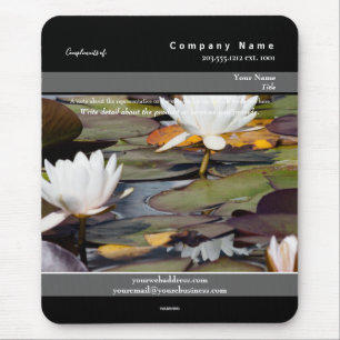 Tapis De Souris Thème promotionnel Mousepad Lily Pods - HAMbyWG