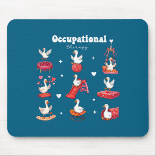 Tapis De Souris Thérapie occupationnelle de la Saint-Valentin Sill