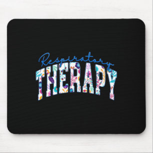 Tapis De Souris Thérapie Respiratoire Drôle Thérapeute Conception 
