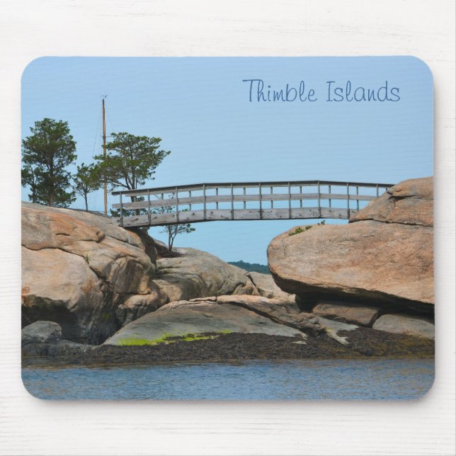 Tapis De Souris Thimble Island Mousepad (Devant)