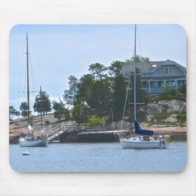 Tapis De Souris Thimble Island Mousepad (Devant)