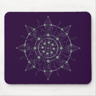 Tapis De Souris Third Eye Chakra Full Shadow Mandala Mouse Pad