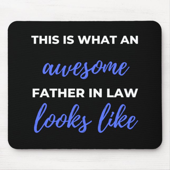 Tapis De Souris This Is What An Awesome Father (Devant)