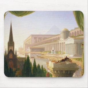 Tapis De Souris Thomas Cole - le rêve de l'architecte