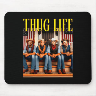Tapis De Souris Thug Life Trump Vance Kennedy Elon