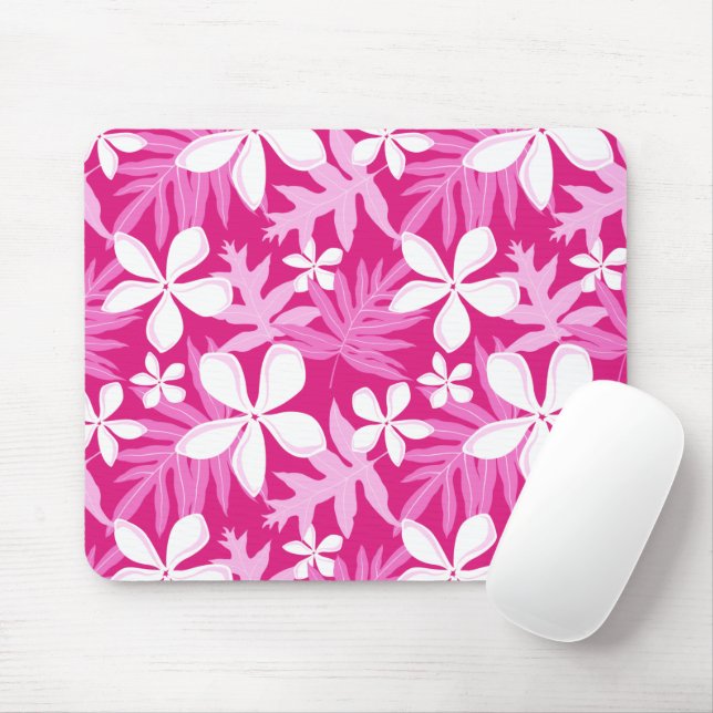 TAPIS DE SOURIS TIARE (ROSE) (Avec souris)