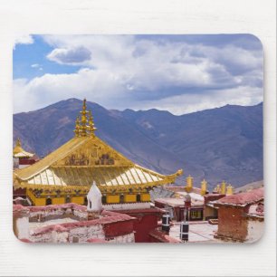 Tapis De Souris Tibet - Monastère bouddhique de Ganden