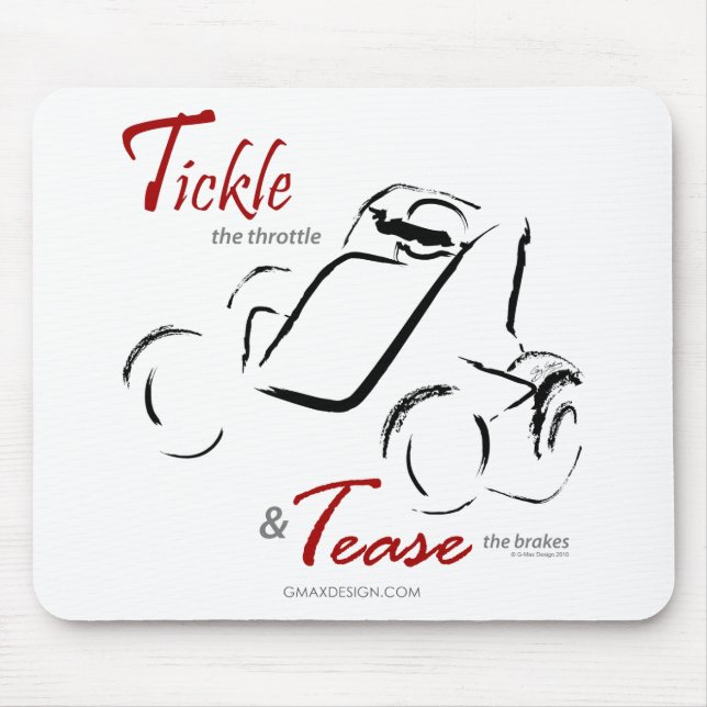Tapis De Souris Tickle & Tease Sprintcar (Devant)