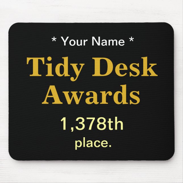 Tapis De Souris Tidy Desk Award du poison (Devant)