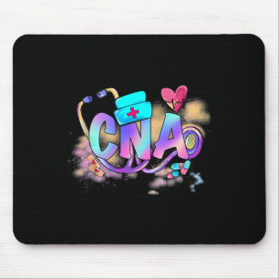 Tapis De Souris Tie Dye Cna Cute Nurse Day Cna Rn Nurse Week Cadea