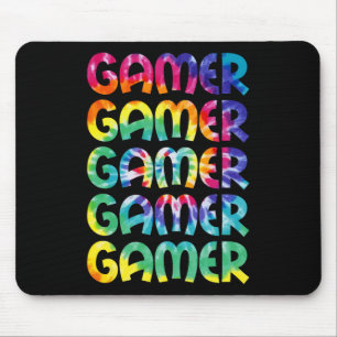 Tapis De Souris Tie Dye Style Jeu Vidéo Jeu Hommes Garçons Ados
