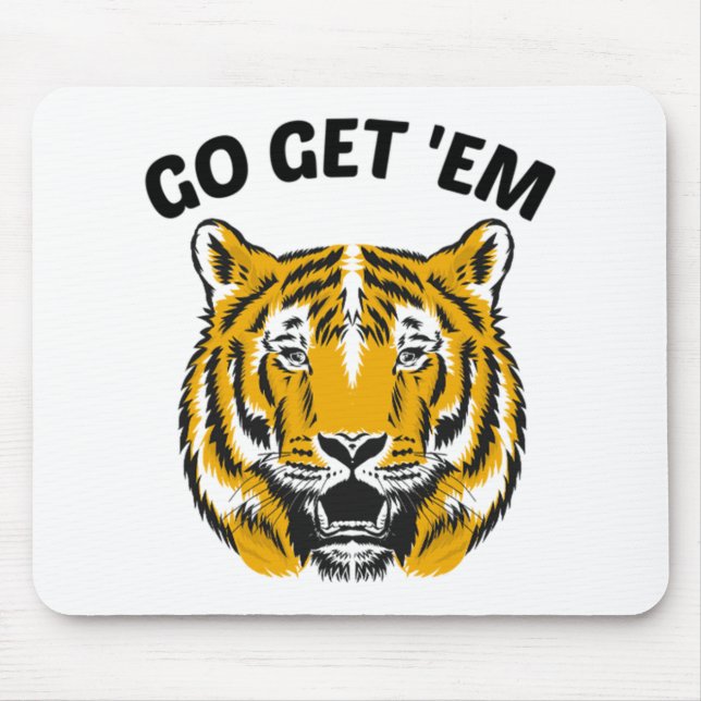 TAPIS DE SOURIS TIGER ALLEZ LES EUX (Devant)