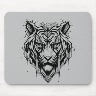 Tapis De Souris Tiger Animal Freedom World Wildlife Wonder Vector