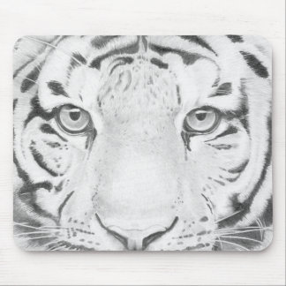 Tapis De Souris Tiger Closeup