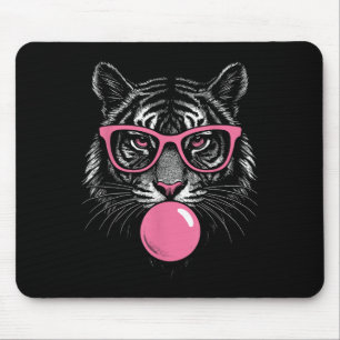 Tapis De Souris Tiger Face Nk Sungles Wild Animal Jungle Femmes Gi