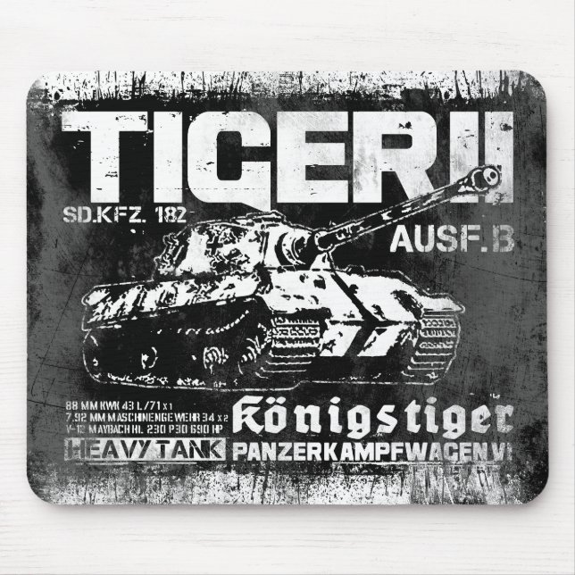 Tapis De Souris Tiger II Mousepad (Devant)