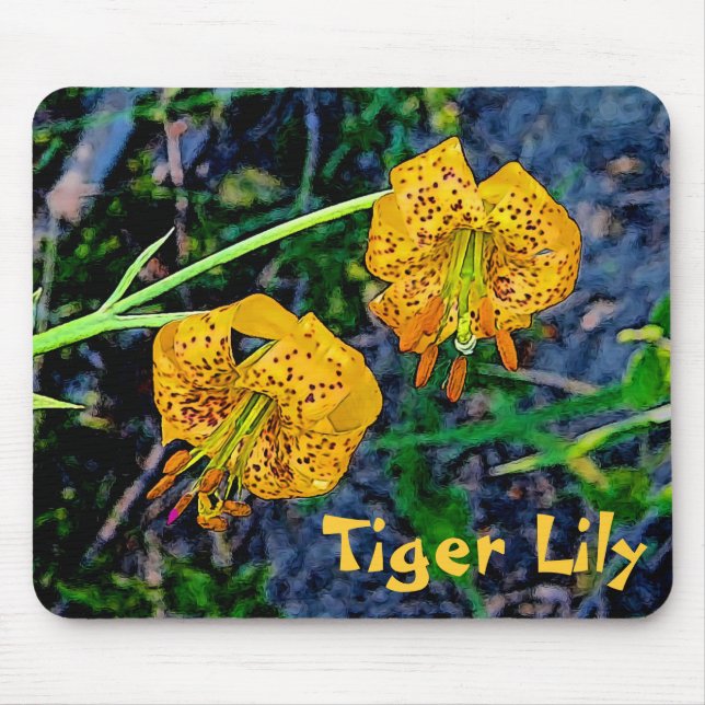Tapis De Souris Tiger Lily (Devant)