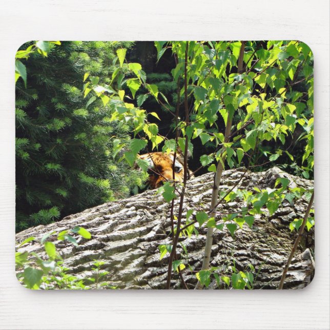 Tapis de souris Tiger Peek-a-boo (Devant)