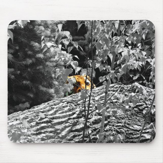 Tapis de souris Tiger Peek-a-boo (Devant)