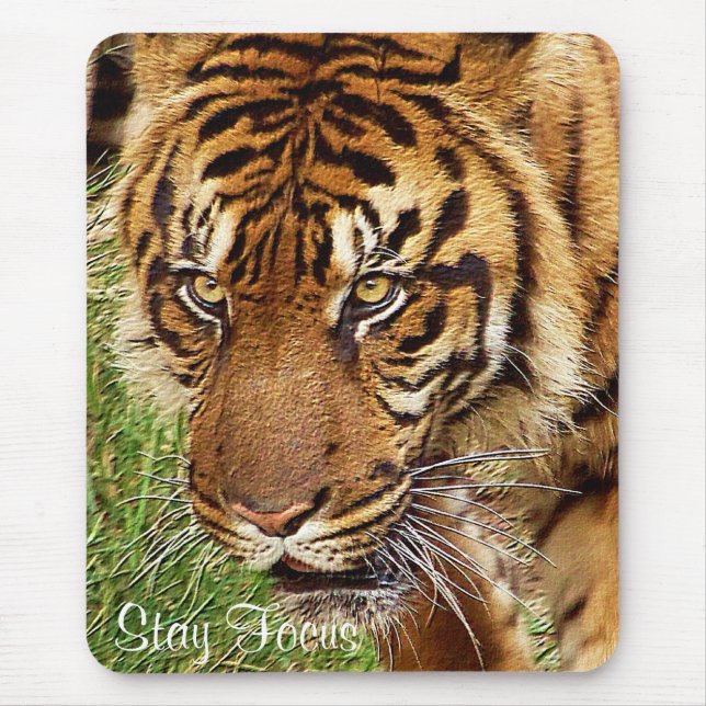 Tapis De Souris Tiger Power_ Mousepad (Devant)