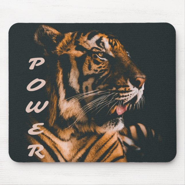 Tapis De Souris Tiger - Tiger - Tiger Motivation (Devant)