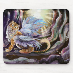 Tapis De Souris Tigre à aile givre