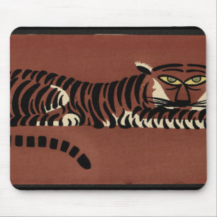 Tapis De Souris Tigre - Antiquaire, Illustration de livre coloré