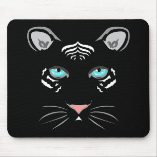 Tapis De Souris Tigre blanc