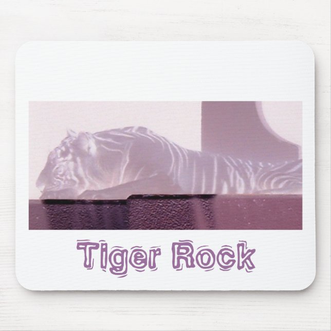 Tapis De Souris Tigre d'Albino (Devant)