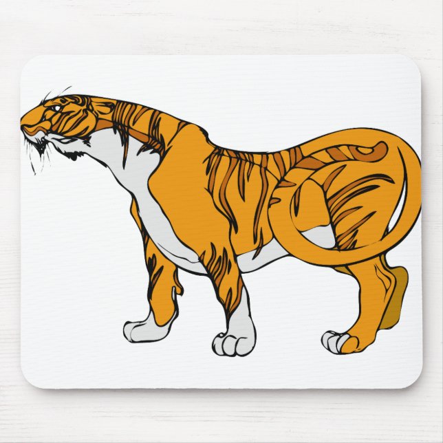 Tapis De Souris Tigre du Bengale (Devant)