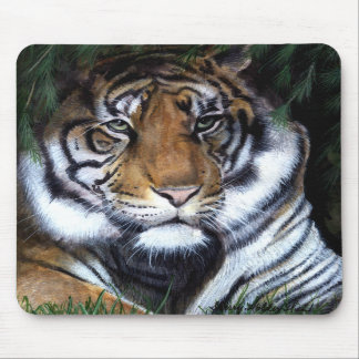 Tapis De Souris Tigre peignant Mousepad