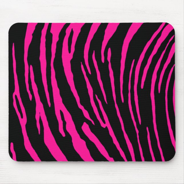 Tapis De Souris Tigre rose (Devant)