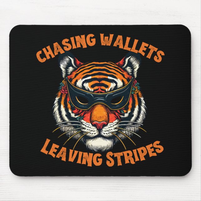 Tapis De Souris Tigre voleur (Devant)