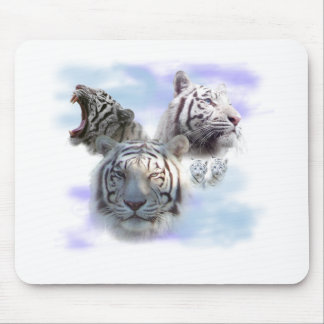 Tapis De Souris Tigres blancs