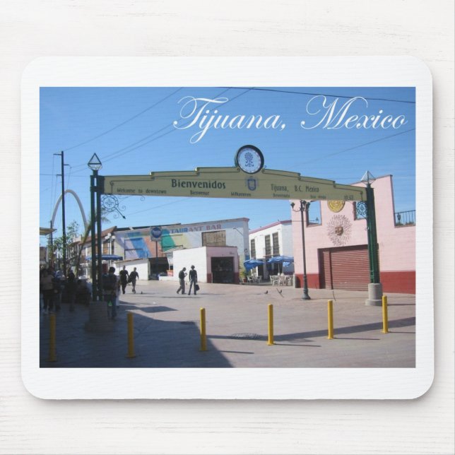Tapis De Souris Tijuana Mexique (Devant)