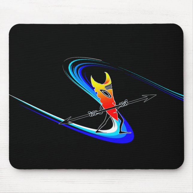 Tapis De Souris Tiki Surfer (Devant)