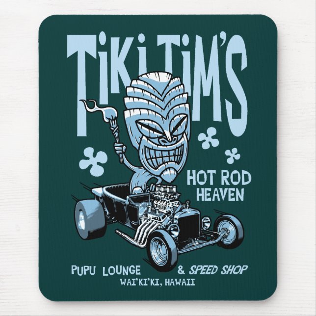 Tapis De Souris Tiki Tim (Devant)