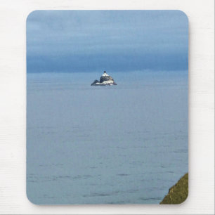 Tapis De Souris Tillamook Rock Light, Côte de l'Oregon