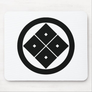 Tapis De Souris Tilted four-square-eyes in circle