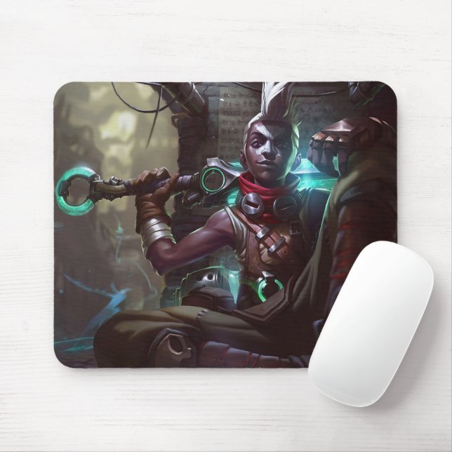Tapis De Souris Time Bender Gaming Mousepad | Plaque principale Ch (Avec souris)