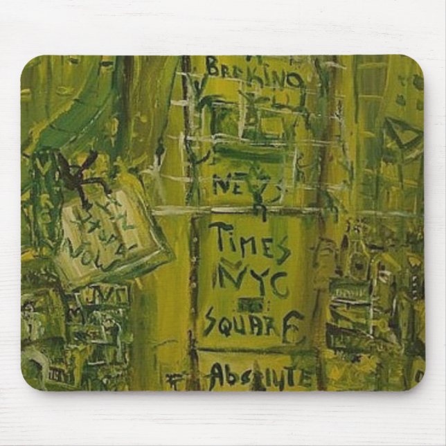 TAPIS DE SOURIS TIMES SQUARE CITRON (Devant)